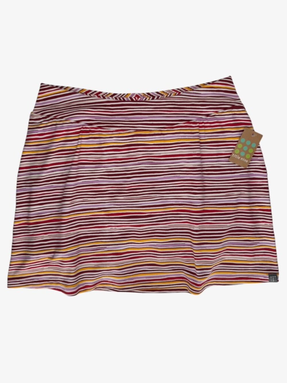 TITLE NINE NWT Sold Out on Website Striped Dream Skort - Aqueduct - Size M
